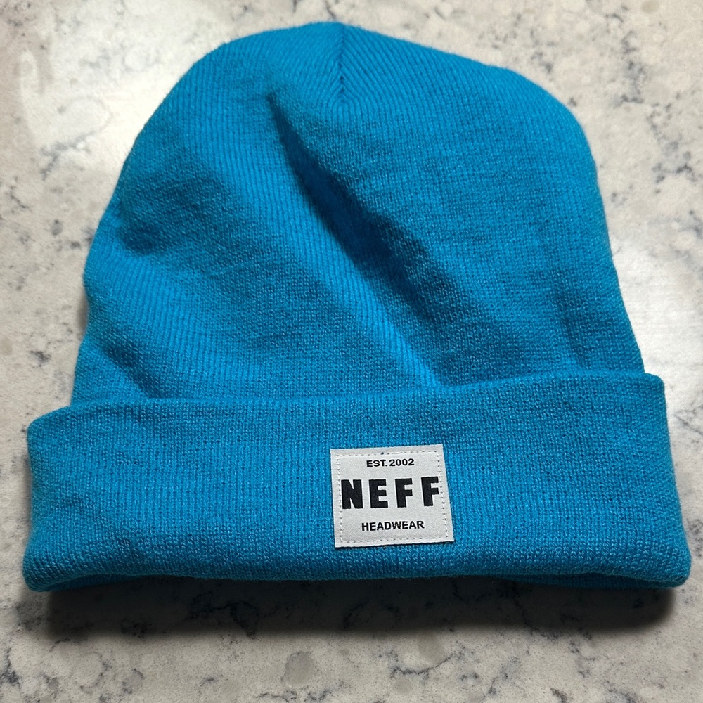 Neff Blue Beanie Hat